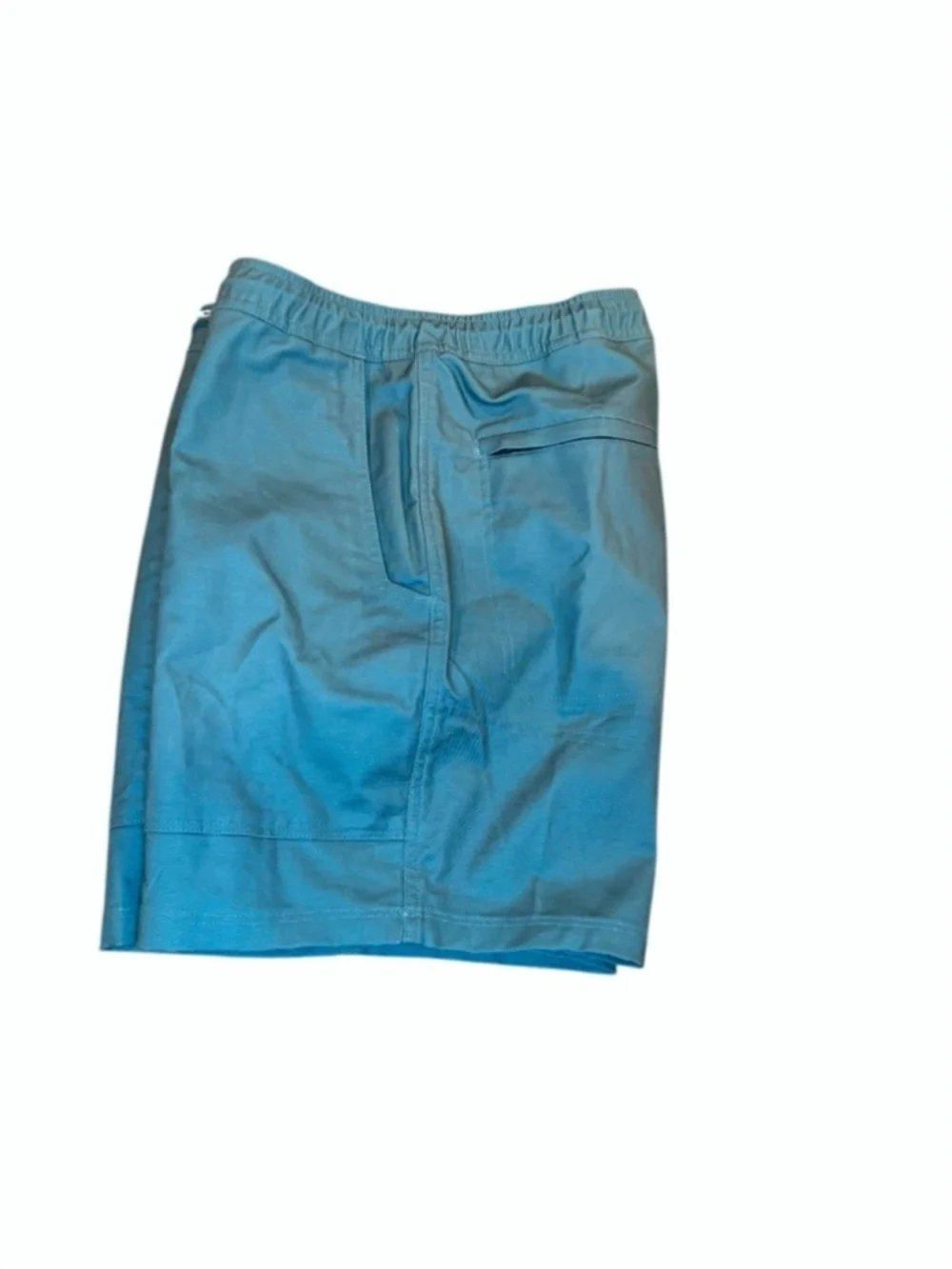 Men's LIVSN Green Flat Front holler Shorts L